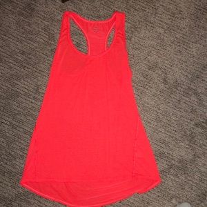 Athleta orange workout tank